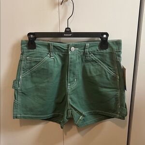 Dickies Forest Green Women's Cargo Shorts
